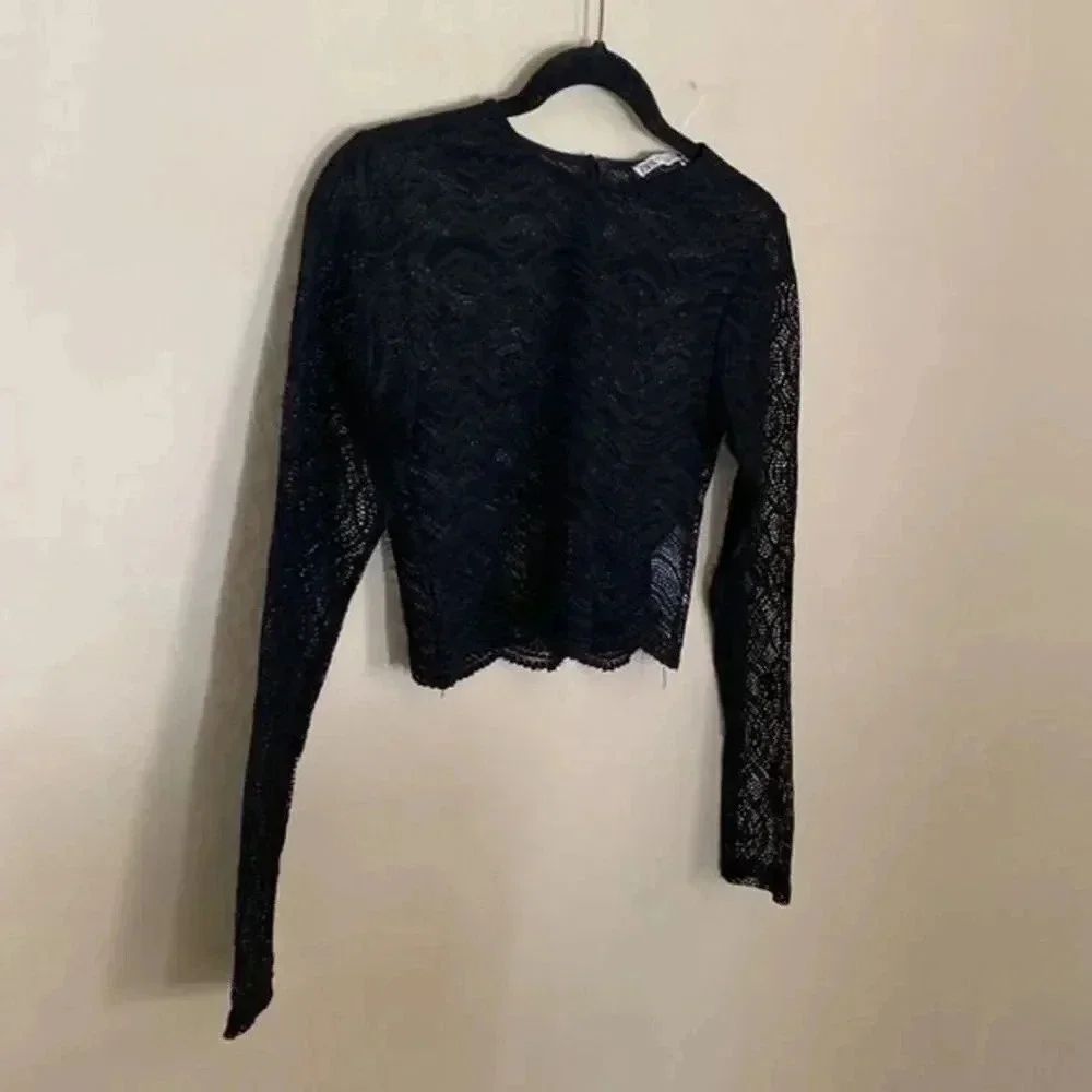 Zara lace top
